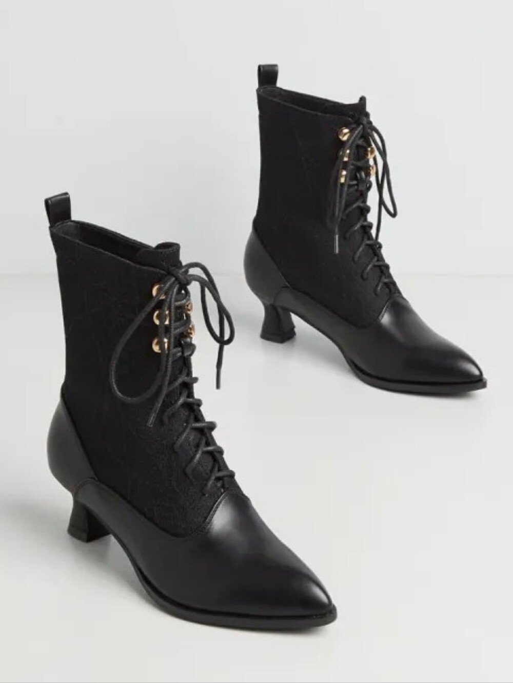 New In Box Lulu Hun Sabrina Lace Web Victorian Inspi Boots SIZE 5UK, 38EU, 7US